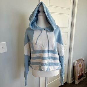 Adidas Light Blue Hoodie